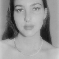 Collier IRIS - chaînes tissées - or 14k et argent