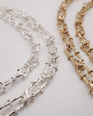 Bracelet en mailles CASSINI - argent ou plaqué or 14k