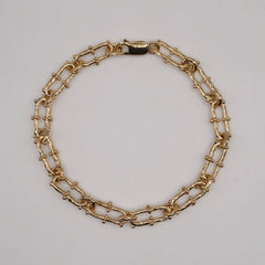 Bracelet en mailles CASSINI - argent ou plaqué or 14k