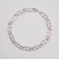 Bracelet en mailles CASSINI - argent ou plaqué or 14k