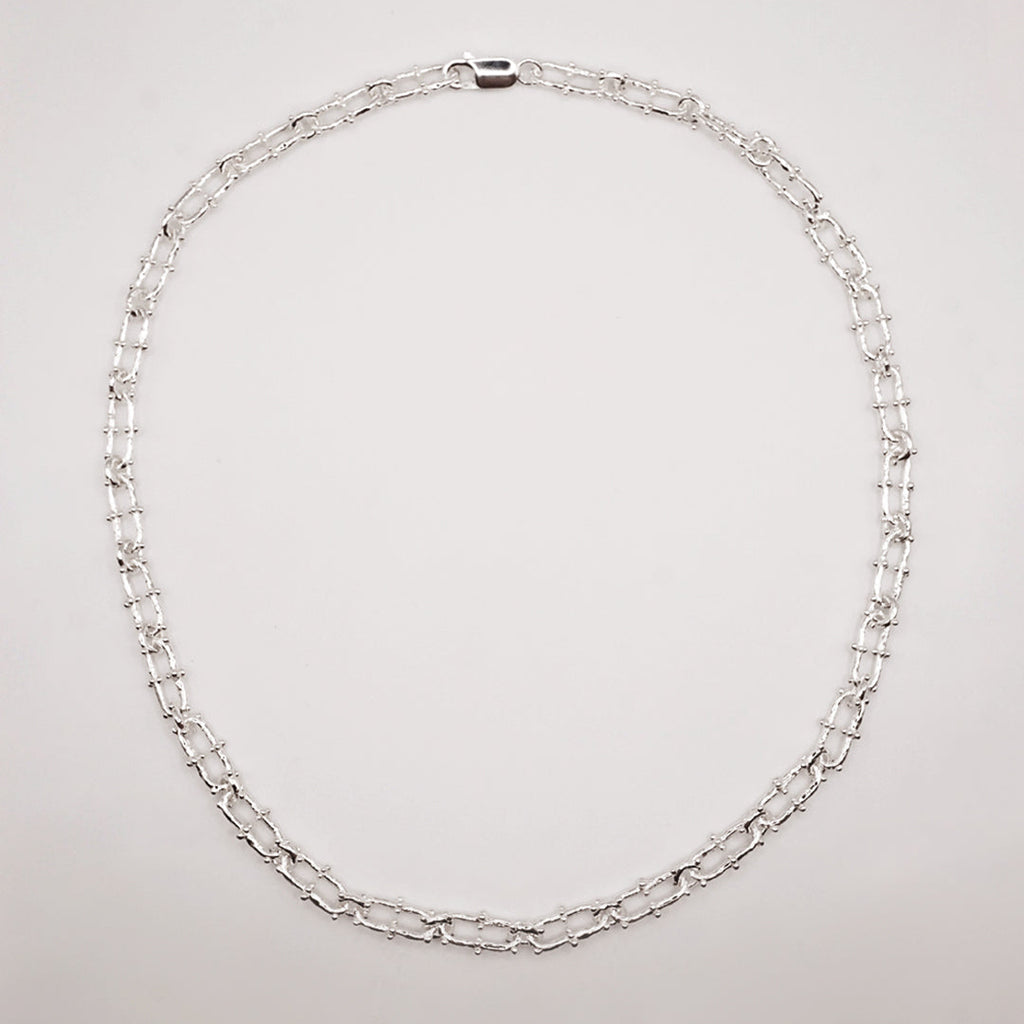 Collier en mailles CASSINI - argent