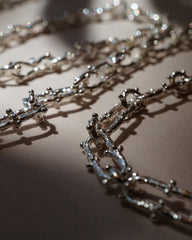 Collier en mailles CASSINI - argent