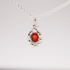 Pendentifs FRIDA - Saphirs et argent - pièces uniques