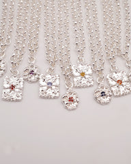 Bracelet TALISMAN - argent perles et saphir