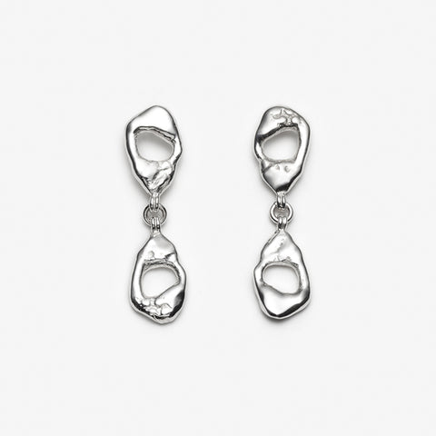 Boucles d'oreilles MARINA - argent