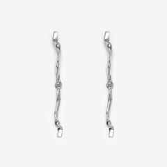 Boucles d'oreilles NORA - argent