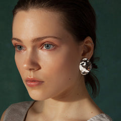 Boucles d'oreilles AVA - argent