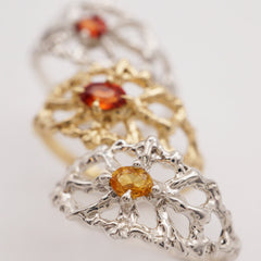 Bague RAVELLO - Argent sterling et saphir