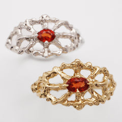 Bague RAVELLO - Argent sterling et saphir