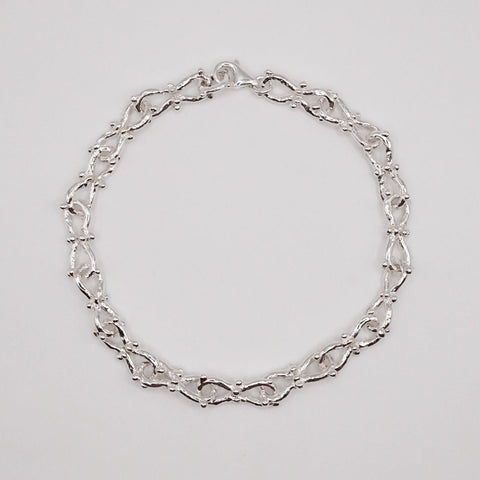 Bracelet en mailles WALLIS - argent