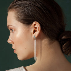 INES Silver Earrings